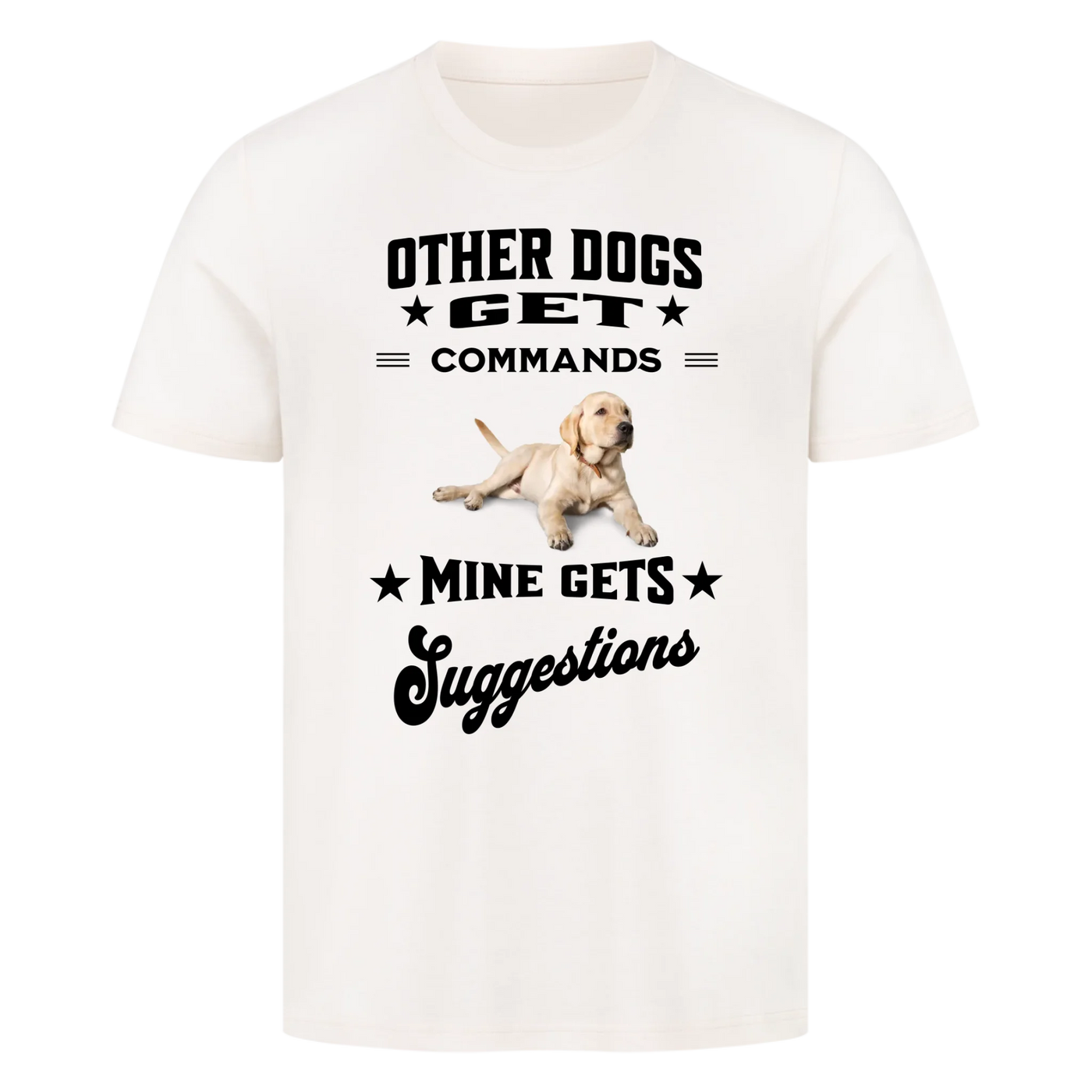 Other Dogs Get Commands – Personalized Premium T-Shirt