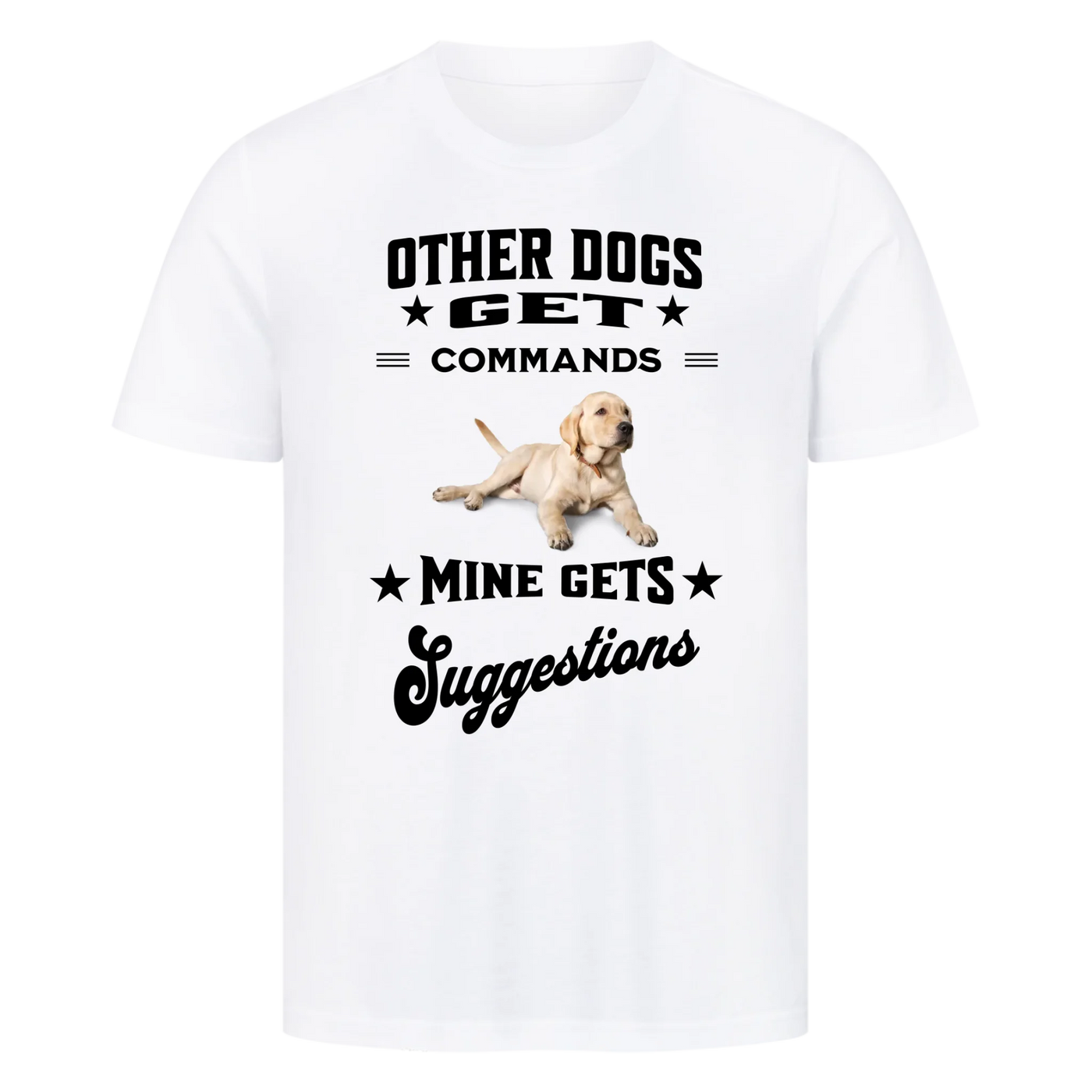 Other Dogs Get Commands – Personalized Premium T-Shirt